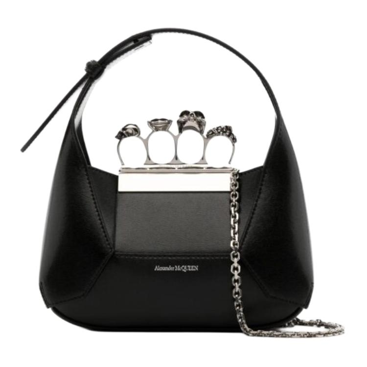 Alexander McQueen The Jewelled Hobo Mini