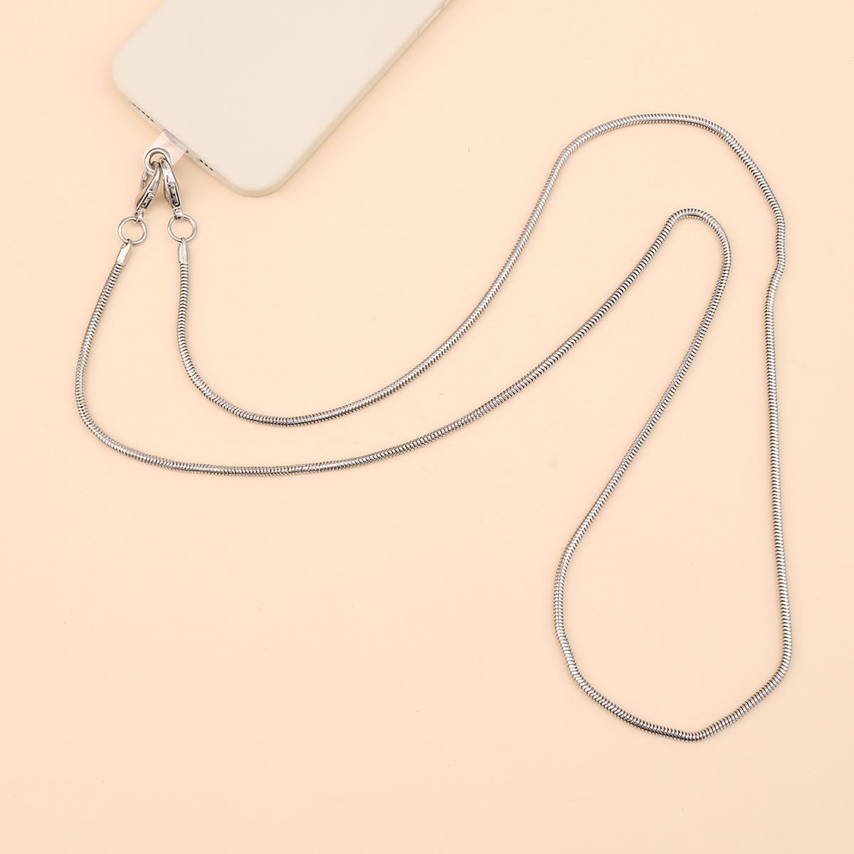 

Snake Chain, Pearl Chain, Acrylic Chain, Colored Chain, Flower Long Diagonal Cross Chain, Mobile Phone Strap, Transparent Card