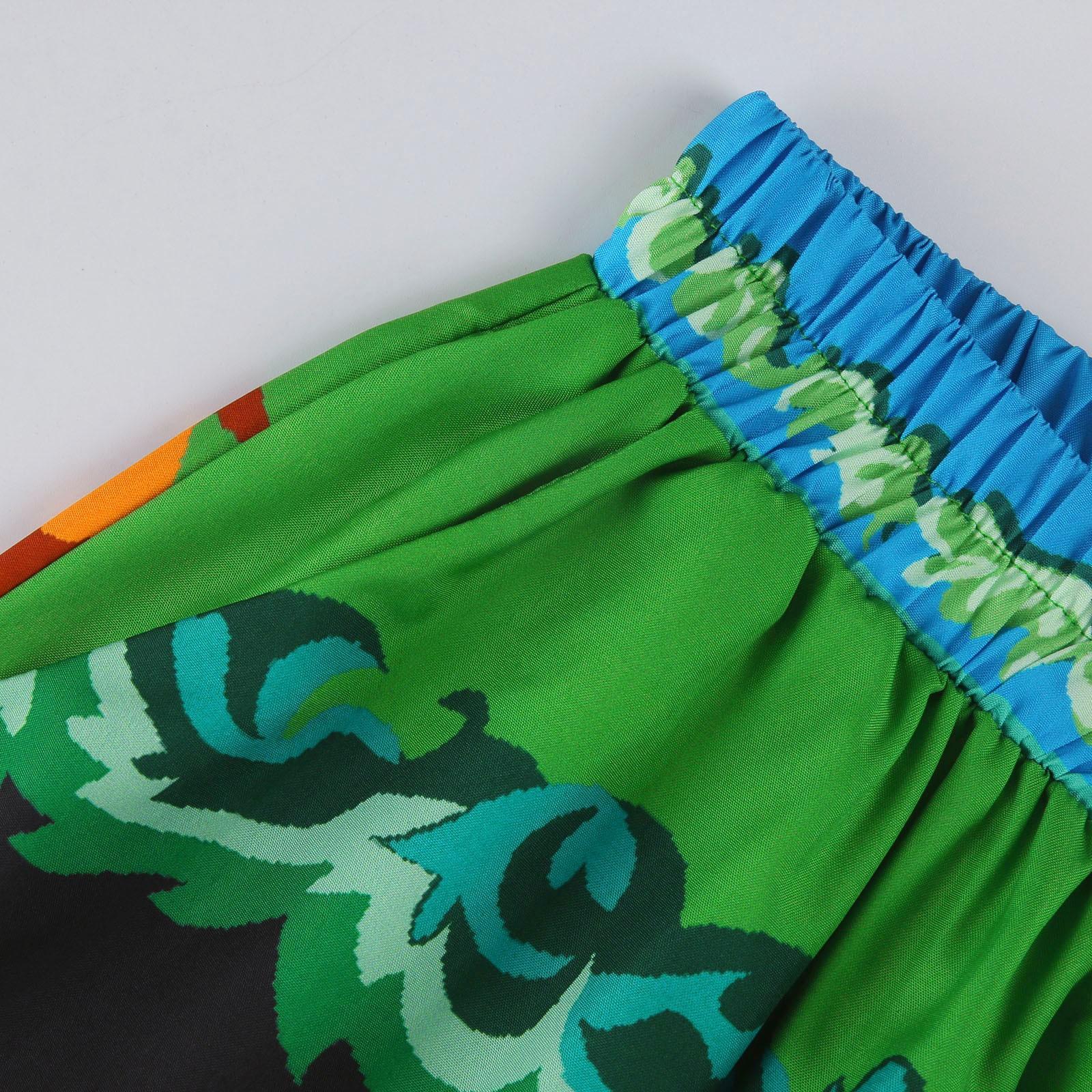 Женская темпераментная длинная юбка со шнуровкой на талии — фото 3