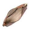 MICHAEL KORS Nayla brand logo design pebbled leather messenger bag crossbody bag medium women's brown