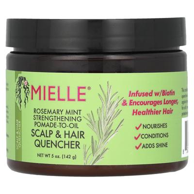 Mielle, Pommade améliorée à l'huile, romarin et menthe, 5 oz (142g)
