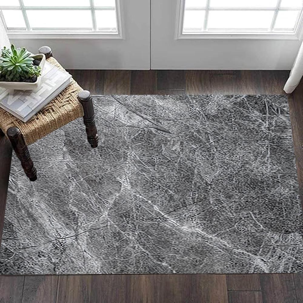 Marble Texture Background Pattern Decoration,Carpet,Living Room,Bedroom, Non-slip,Square rug