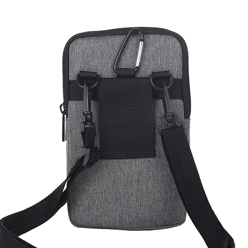 Riñonera Impermeable Bolso de Cintura Capa Simple/Doble Exterior Militar Riñonera Hombre Funda para Teléfono Camping Caza Bolsa Táctica