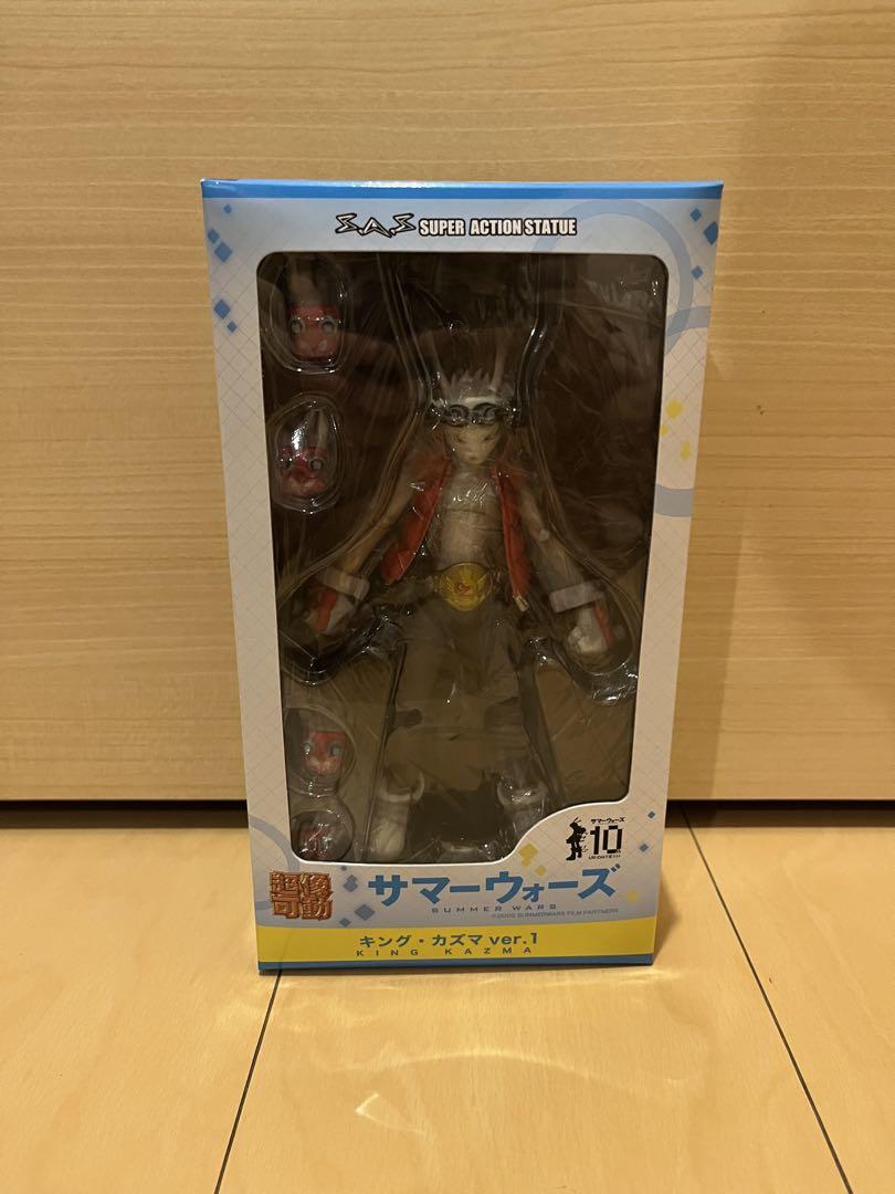 

[USED] Opened Super Action Statue Summer Wars King Kazuma ver.1