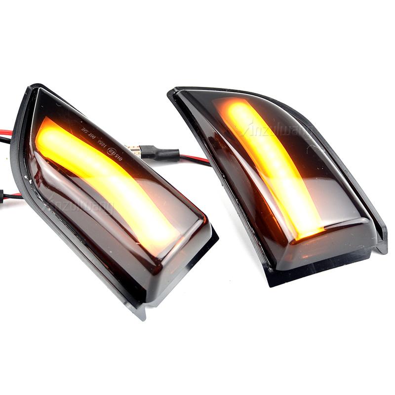 For Volvo XC60 2008-2014 LED Dynamic Turn Signal Light OEM# 31217288 31217289 Car Side Wing Rearview Mirror Blinker Indicator