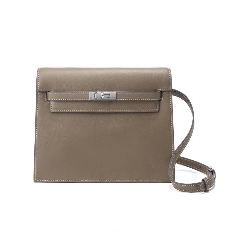 Swift dance bag women's leather shoulder bag, cowhide underarm messenger bag leather women's bag niche high sense