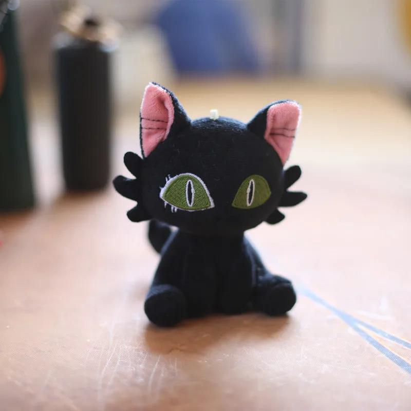 Kawaii Suzume No Tojimari Daijin Katze Schlüsselanhänger Figur Anime Actionfigur Schreibtischpuppe Sammlerspielzeug für Kinder Geschenk
