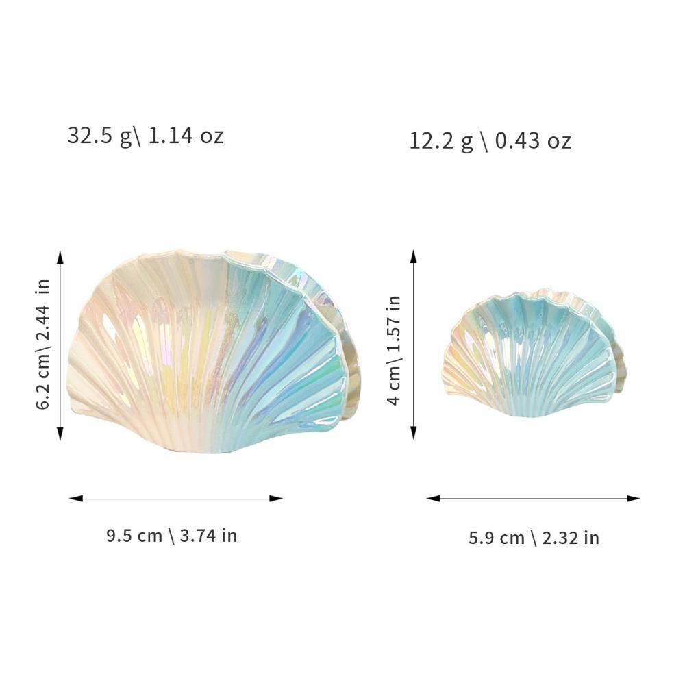 Gradient Girl's Hair Clip Ocean Headwear New Shell Hair Claw Clips  Women