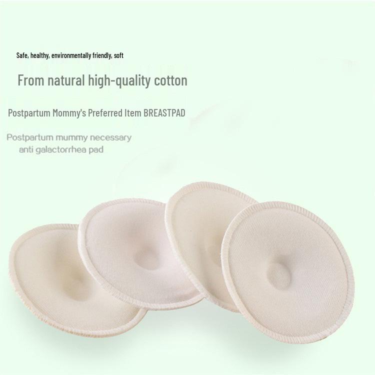 3D All-Cotton Reusable Washable Nursing Pads for Maternity