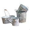 Basket Bucket ers Pot,Storage Bucket,Rust Prevention Pot Metal for and Flower,Pen
