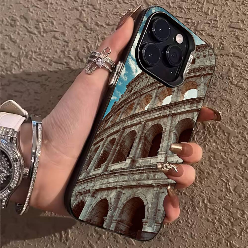 Colosseo Amphitheatrum Flavium Phone Case For iPhone 17,16,15,14,13,12,11,Pro,Max,Plus Shockproof Cover