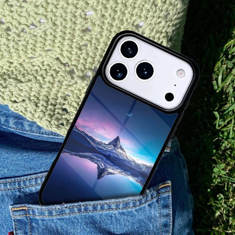 Star Lake Mountains Phone Case For iPhone 17 AIR 16 Pro Max 15 14 Pro 11 12 13 Shockproof Silicone Cover