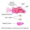 1Pc-50Pcs Baby Bathing Light Sensing Electronic Fish Water Play Toy, Simulating Small Fish Swimming,Suitable For Teasing Kittens
