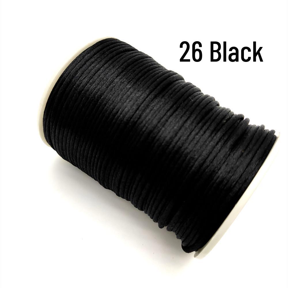 Handmade Chinese Knot Cord No. 5, 100m - Korean Weaving Rope for Bracelets & Necklaces.