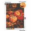 5D Diamond Art Painting Kit Autumn Pumpkins Harvest Full Drill Rhinestone Canvas Creative Craft for Home Decoration