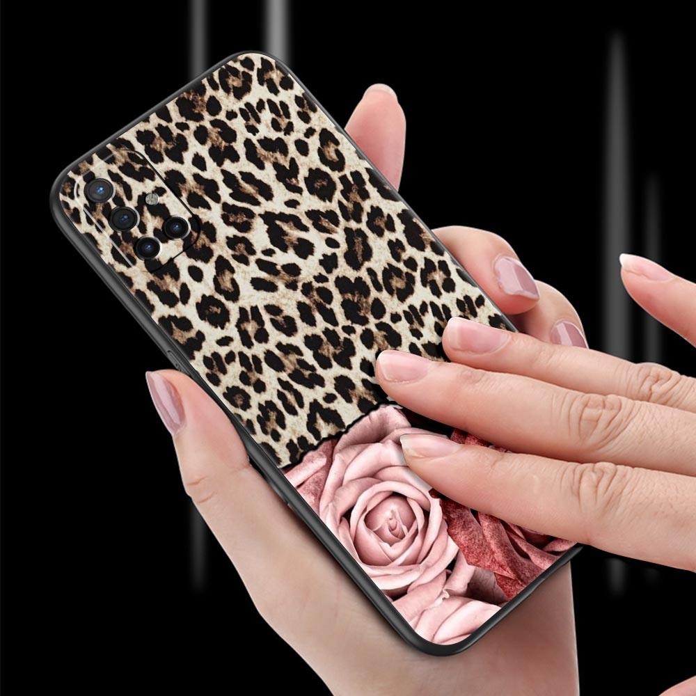 Fashion Tiger Leopard Print flower Phone Case For OnePlus 10 9 Pro 9T 10R 9R 9RT 8T 8 7 7T Nord 2T CE 2 5G N200 N10 N100 Cover