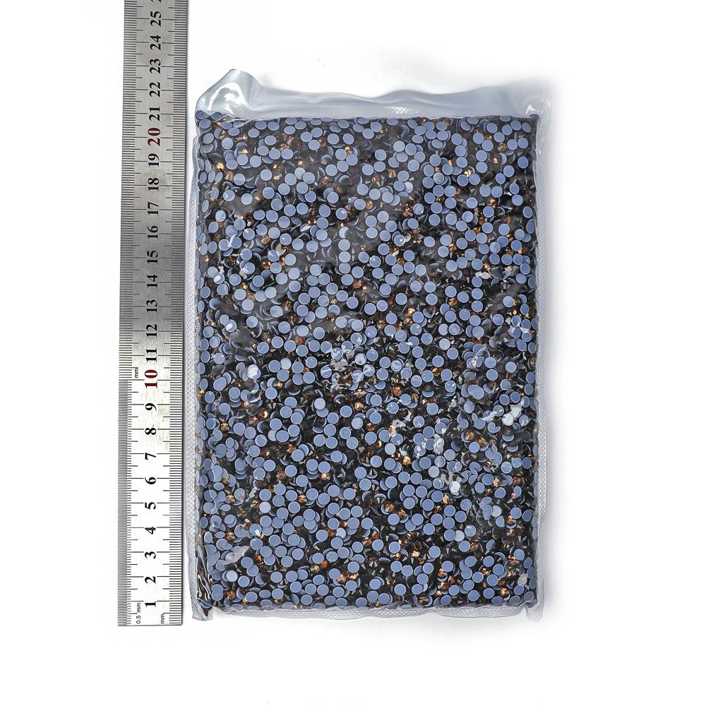 Weichen Imitation Austrian Hot Diamond Big Bag, Grid Glue Glass Rhinestone Hot Melt Glue Bottom Drill Clothing Accessories