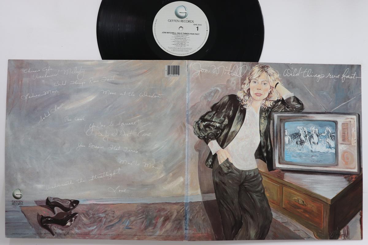 

LP Record JONI MITCHELL - Wild Things Run Fast GHS2019 GEFFEN 1982 US Rock Used