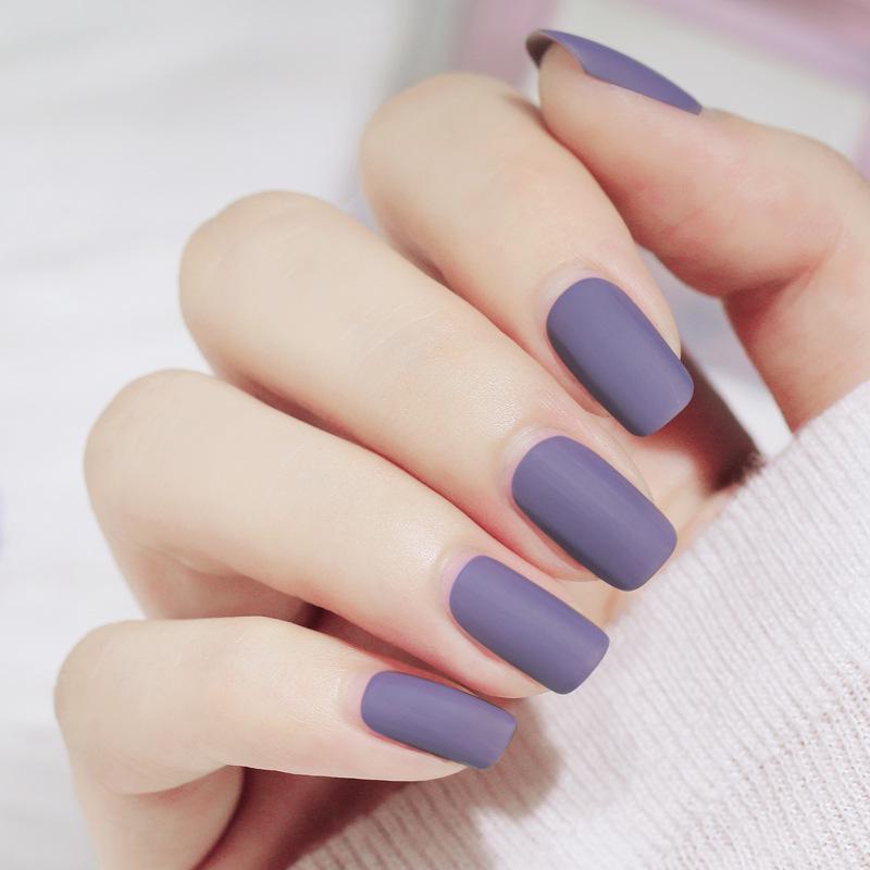 Fog Matte Nail Polish Lasting Non Peelable Scrub Colorless Transparent Bake Free Nail Enamel