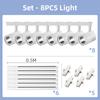 LED Track Light Set COB Track Lamp Rail Lighting for 20/30/40W Home Spotlight Indoor Clothing Shop Store Bedroom Lamp Fixture