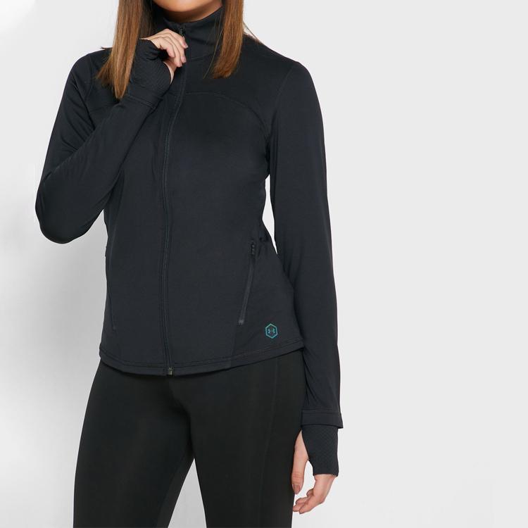 Under Armour UA Rush Training Sports Jacket Men Outerwear Black 1359081-001