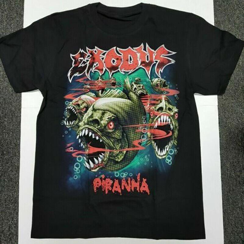 New Exodus Band Reprint S-235XL T-Shirt K7.294 S разноцветный