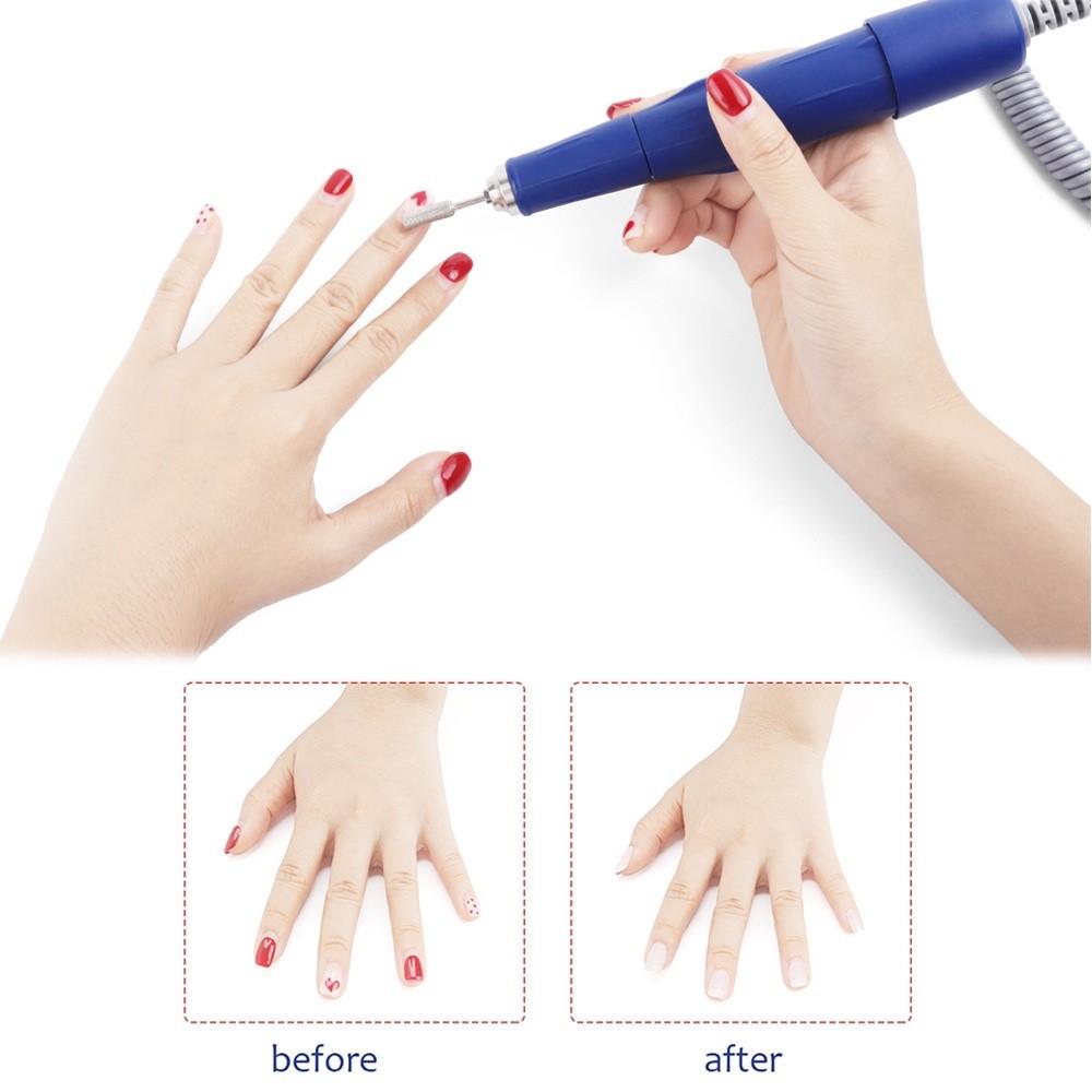 65W 35000RPM Professional Manicure Pedicure Machine High Precision Polish Nail File Bits Electric Nail Drill Manicure Machine
