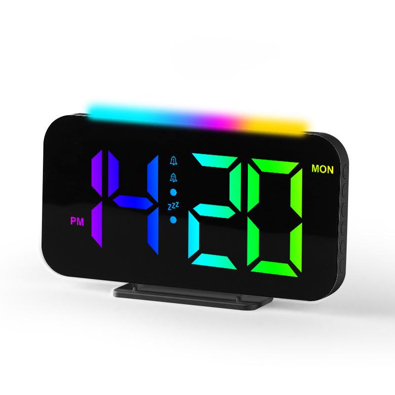 RGB Multi-function Alarm Clock with Ambient Light 9010
