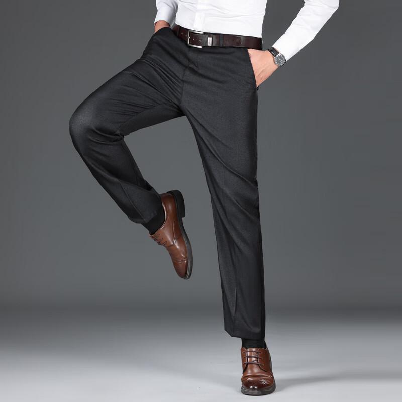 YILITON Men's Autumn/Winter Thickened & Fleece-lined Casual Pants YTMSDKY9201KR