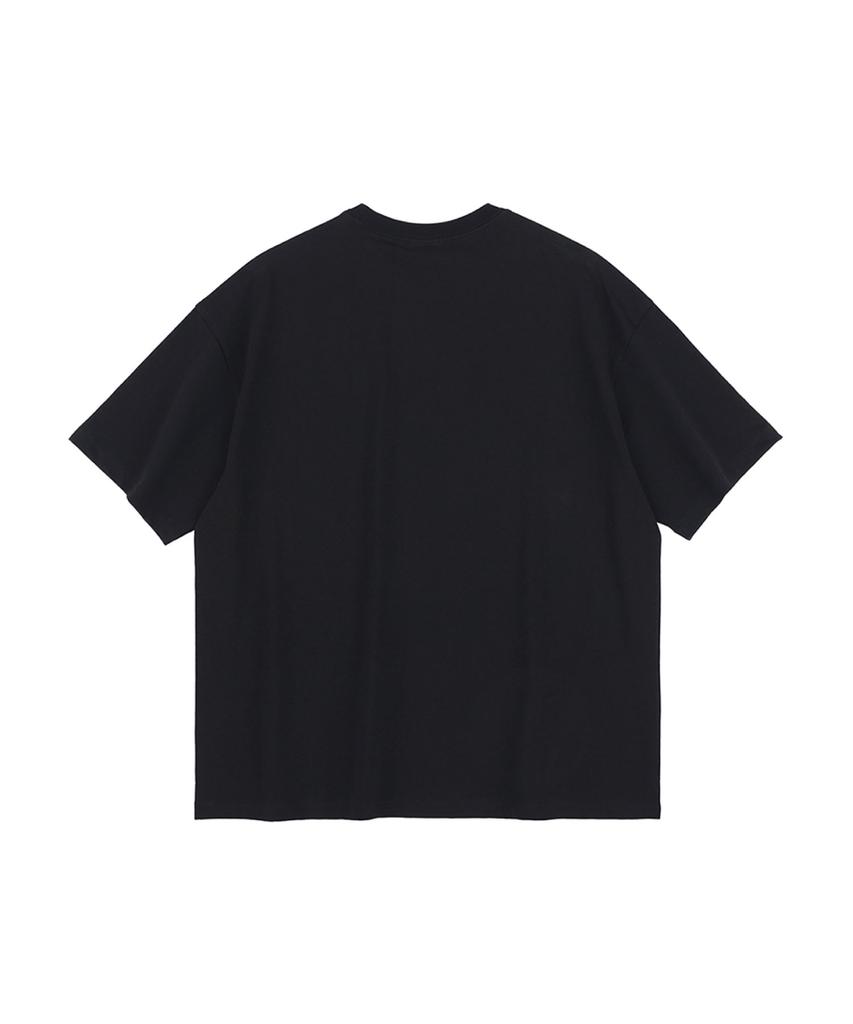 ALTER STUDIO Moment Wave Print T-Shirt_Black