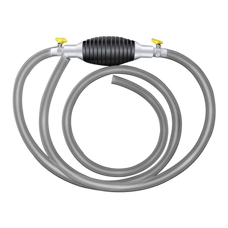 Ventosa del serbatoio del carburante per auto Trasferimento dell'olio Pompa del carburante per auto Benzina Diesel Pompa manuale per liquidi Sifone Risparmio carburante Pompa del carburante per auto Benzina