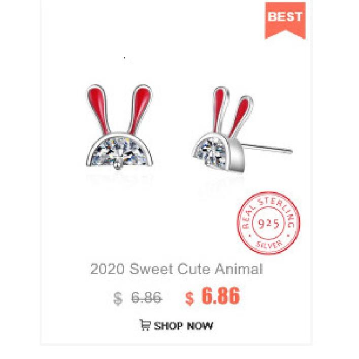 Luxury Female 6/7/8mm Round Lab Diamond Earrings 100% Real 925 Sterling Silver Earrings For Women Small Screw Stud