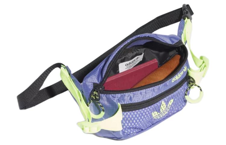 adidas Originals Polyester Sling Bag, Fanny Pack Small Unisex Purple GN2234
