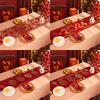 2026 Chinese New Year Red Table Runners Table Cover Chinese Happy New Year Dragon Year Party Decoration Table Cloth