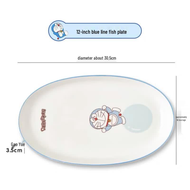 

Doraemon Ceramic Tableware - Bubble Series