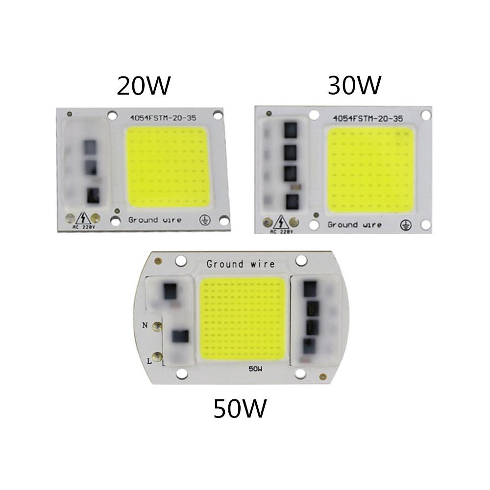 15W/20W/30W/50W LED Drive-Free COB Chip Lamp 220V