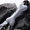 Adjustable Silicone Gag Bondage Mouth Gag, Dog Bone Breathable Ball with Strap Face Shape for Couples, Adult BDSM Role Play Toy And Couple Games