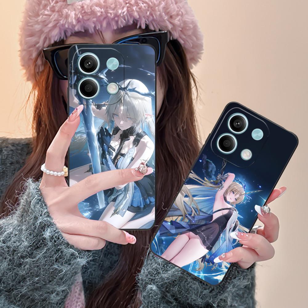Wuthering Waves Fleurdelys Phone Case for POCO M6 M5 M4 M3 X7 X6 X5 X4 X3 F6 F5 F4 Pro GT 5G Colour Printing Protective Luxury