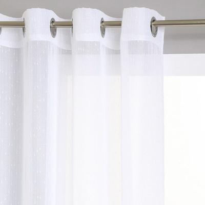 Streifenvorhang blickdicht 140 x 240 cm Atmosphera - Weiß