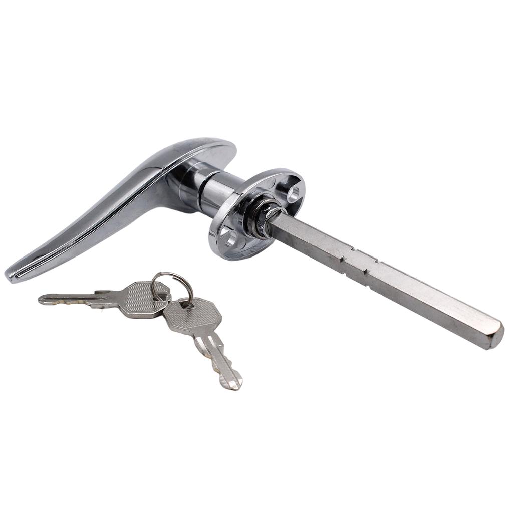 1 Pair for Ford 3-Window Coupe 1933-1934 Locks Outside Exterior Door Locking Handles Passenger Car Matching Accessories