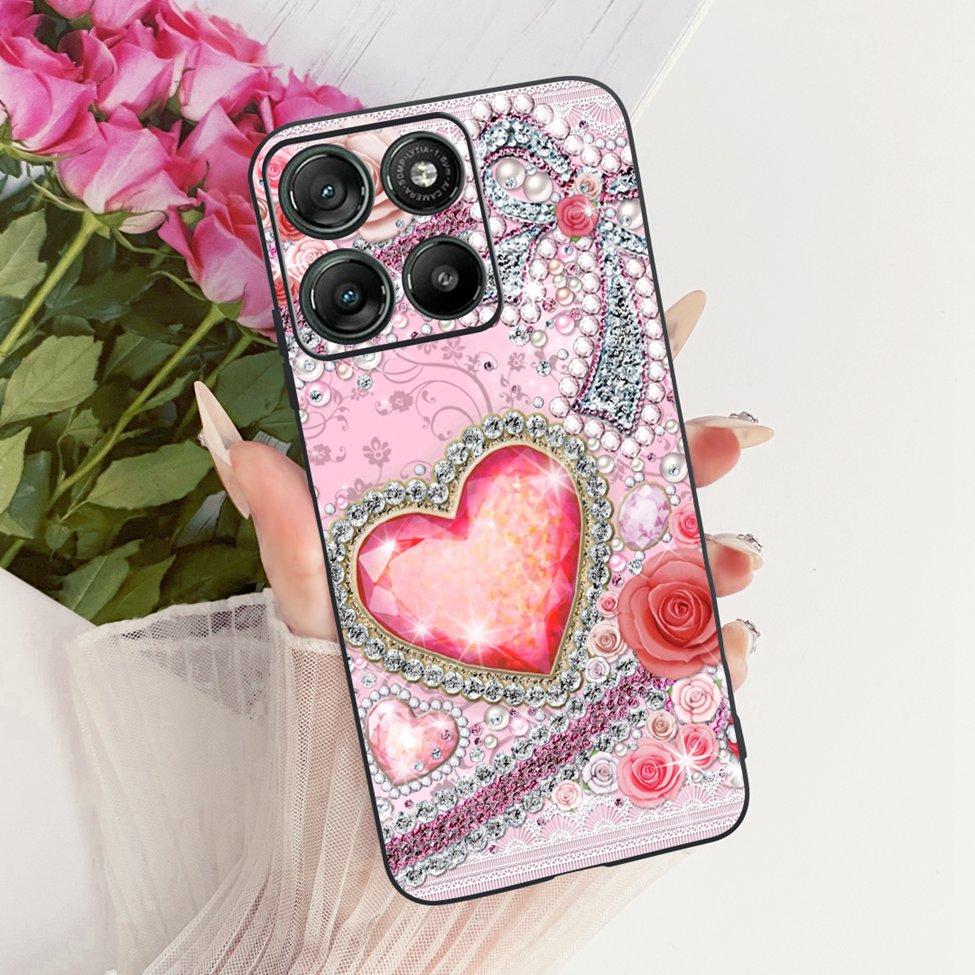 Per Moto G57 Power 5G Custodia Cover Moda Farfalla Gatto Carino Fresco Dipinto Morbido Funda Per Motorola Moto G57 Power 5G Cover del Telefono