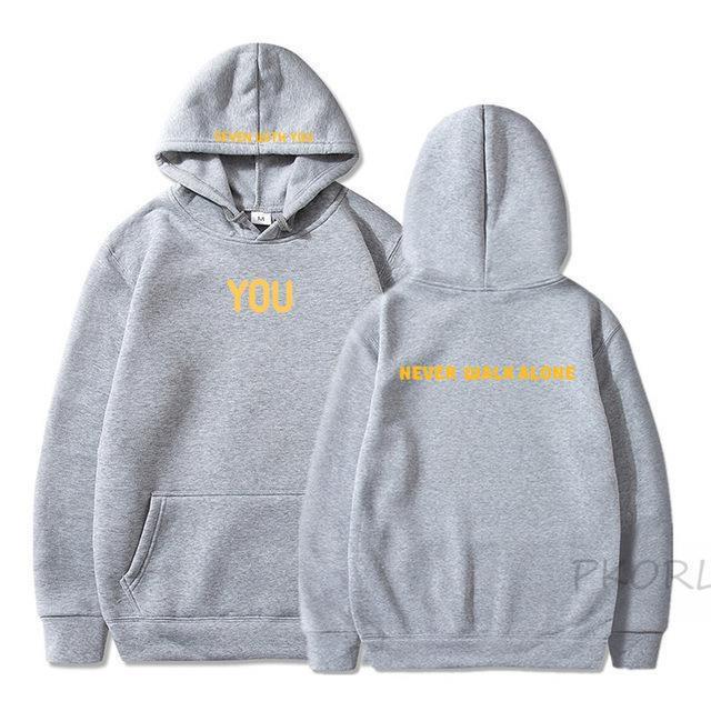 Jimin Kapüşonlu Sweatshirt - Park Jimin, Kim Seokjin, Kim Namjoon Esintili Sweatshirt