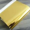 20*120cm Espejo Brillante Brillante PU Cuero Sintético Tela para Coser Láminas Galvanizado Láser DIY Bolso Lazo Pendiente Material de Manualidades