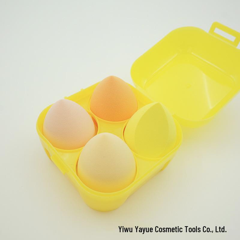Super Soft Beauty Sponge Makeup Egg Set - Non-Absorbing Puff Cushion