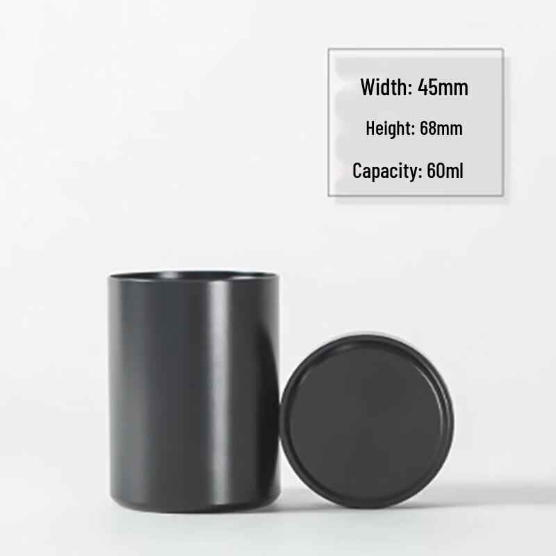 Small Pure Aluminum Alloy Travel Tea Caddy