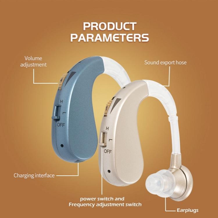 Hearing Aid Audiphones Sound Amplifier EU Plug