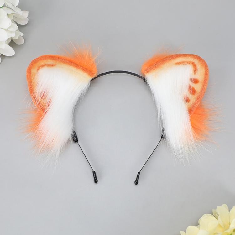 Handmade Cat Ears Headband Animal Ears Headbands Headwear Halloween Costume