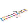 Parrot Climbing Ladder Toy Pet Bird Suspension Training Bridge Color exercise Ball Wood Molar Toy Budgerigar Supplies Cockatiel
