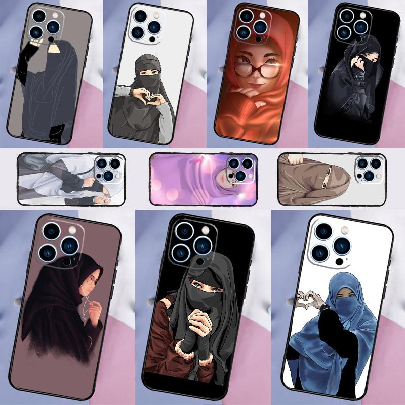 Hijab Face Muslim Islamic Case For Oppo A18 A98 A38 A58 A78 A60 A80 A40 A96 A76 A16 A94 A74 A54 A15 A17 A57 A77 A5 Pro