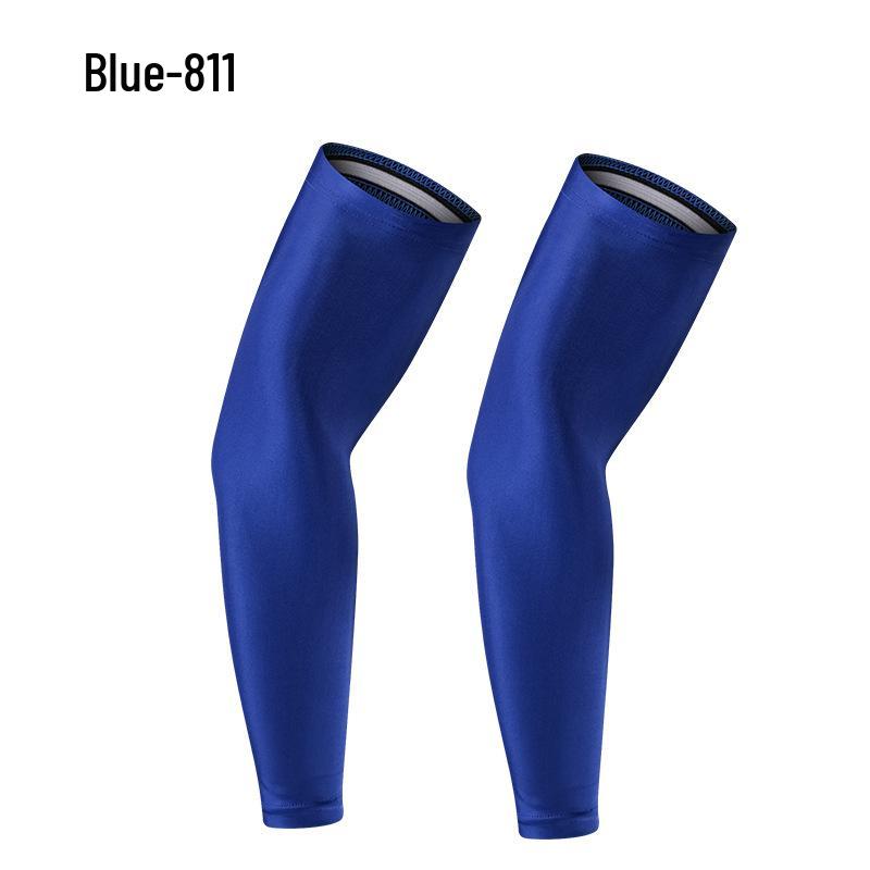Cross-Border Cycling & Sports Leg Sleeves: Sun Protection, Quick-Dry, Breathable for Running & Basketball.